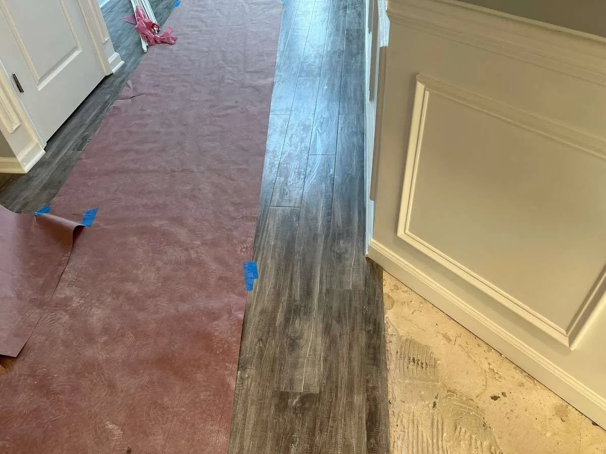 Completed marble shower restoration in Rosemount